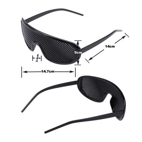Pinhole Eyeglasses For Eyesight Improve Black Pin Hole Glasses