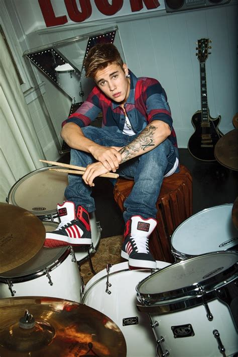 Justin Bieber Adidas Neo Photoshoot Pictures Winter 2013