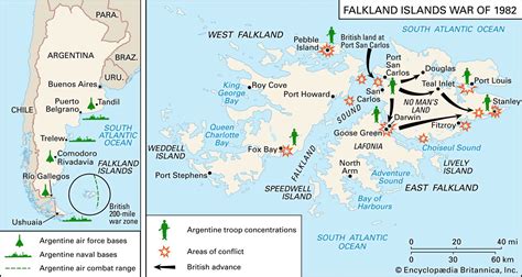 Falkland Islands War Summary Casualties Facts And Map Britannica