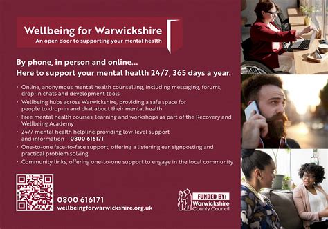 Wellbeing For Warwickshire An Open Door To Supporting Your Mental
