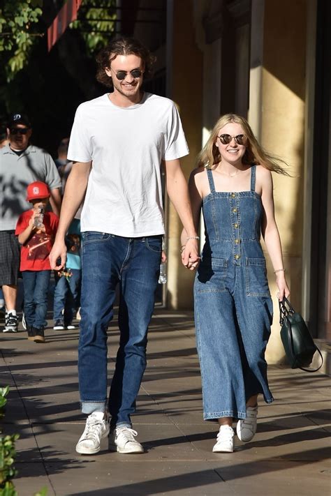 Dakota Fanning and Boyfriend Jamie Strachan Out in LA • CelebMafia
