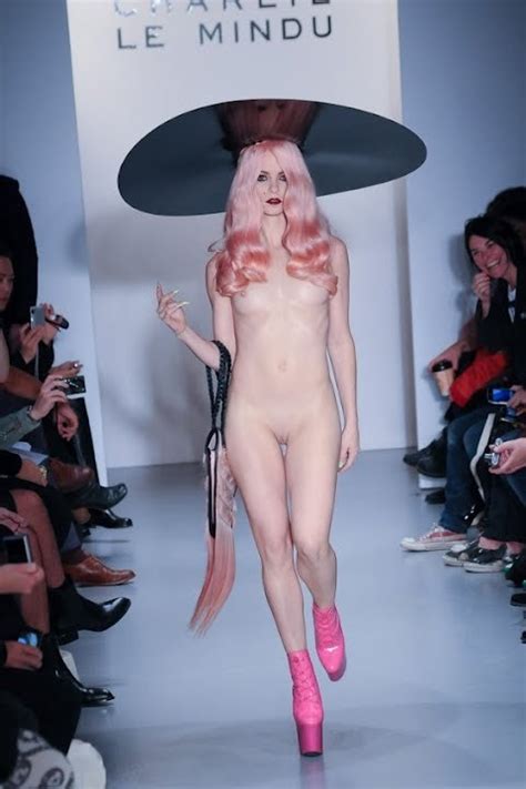 Charlie Le Mindu Nude Fashion Show As Free Porn Pics