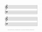 Free Manuscript Blank Piano Vocal Staff Pdf Download - Free Printable ...