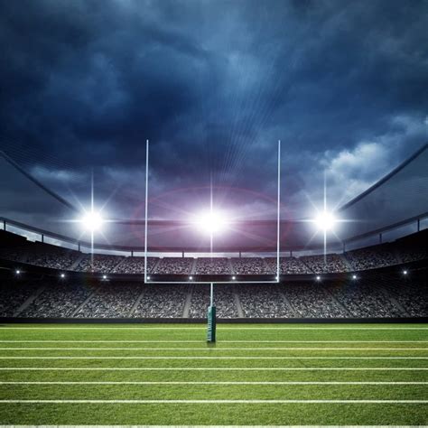 Csfoto 8x8ft Background For Football Stadium Before Match