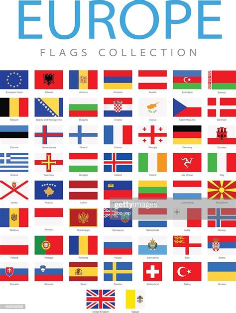 Europe Flags Illustration High Res Vector Graphic Getty Images