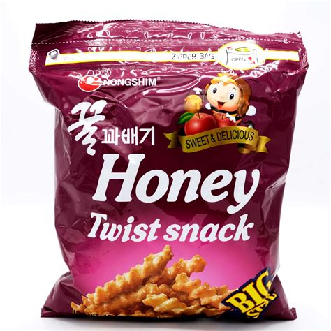 Nongshim Honey Twist Snack 10 Oz 280 G Well Come Asian Market