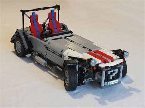Lego Moc 42043 Caterham 7 By Snospar Rebrickable Build With Lego