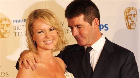 amanda holden discusses tough decisions in new photo with simon cowell hello