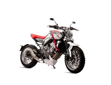 It's not a manual, it's not an automatic. Honda CBsix50 Concept Scrambler / Dual-Sport Motorcycle ...