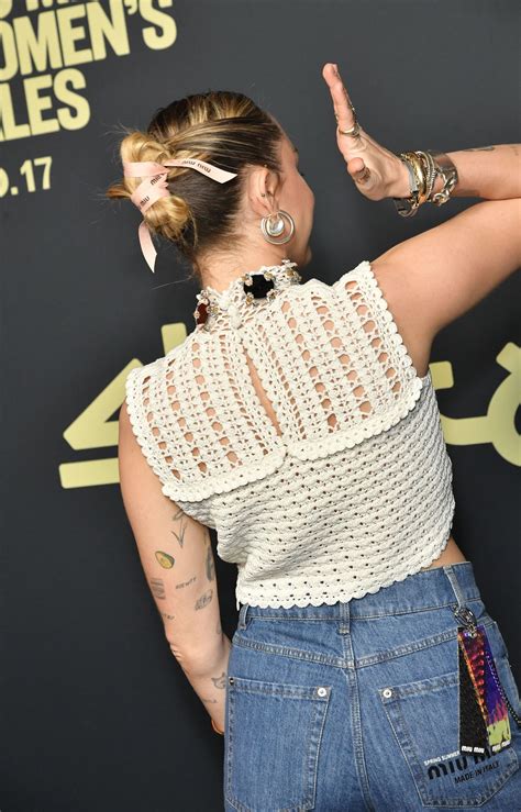Miley Cyrus At Miu Miu Shako Mako Release Party In Los Angeles 01252019 Hawtcelebs
