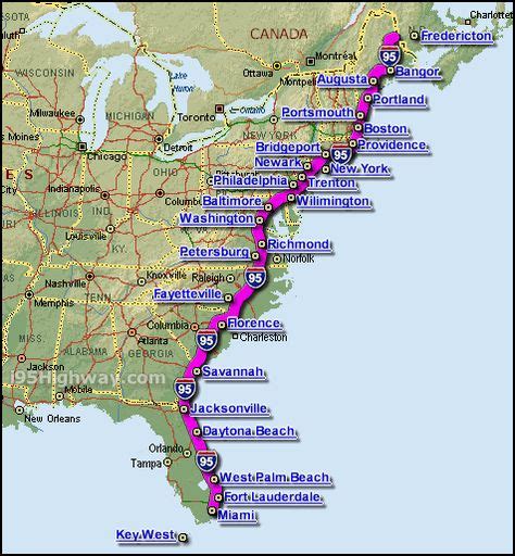 27 Best Eastern Seaboard Rv Trip Images Places To Travel East Coast