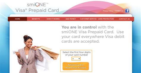 Feb 15, 2020 · normally the cardholder can only use up to the amount of funds available to them. www.smionecard.com - Manage Your SmiONE Visa Prepaid Card Online