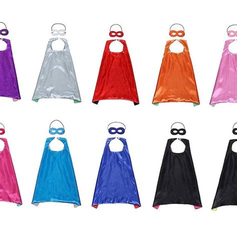 superhero cape mask etsy