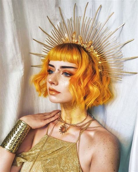 Hi Im Late But I Was A Sun Goddesssaintethereal Being For Halloween 👼