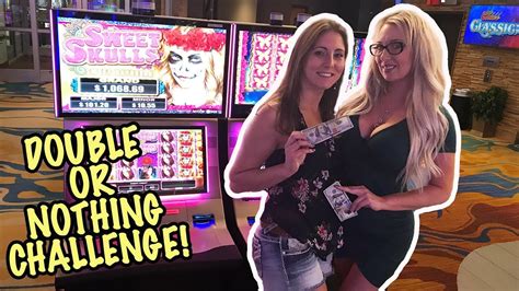 100 Double Or Nothing Slot Challenge 🌸part 1 Slot Ladies Youtube