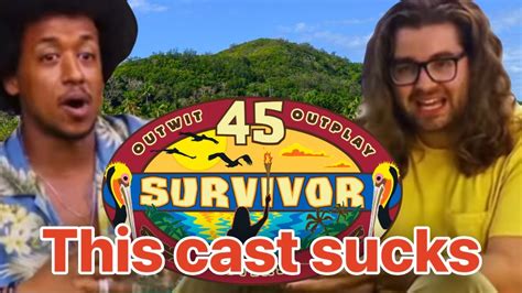 The Survivor 45 Cast SUCKS YouTube