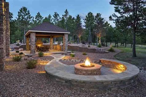 Outdoor Fireplace And Fire Pit Services Commercial Remodelers