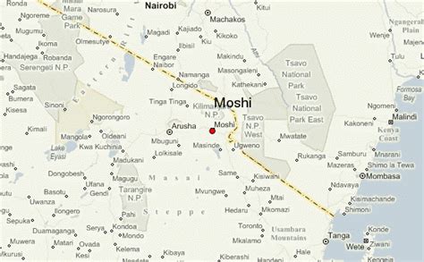 Moshi Location Guide