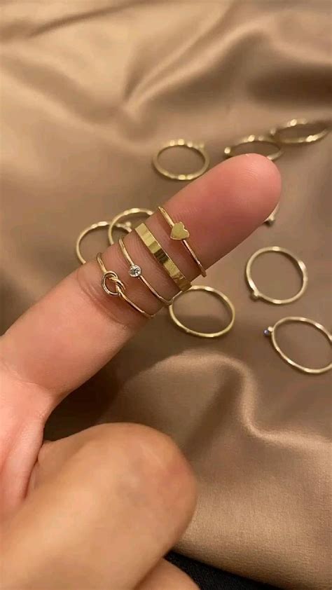 💍elegant Rings💍 Hand Jewelry Hand Jewelry Rings Pretty Jewelry
