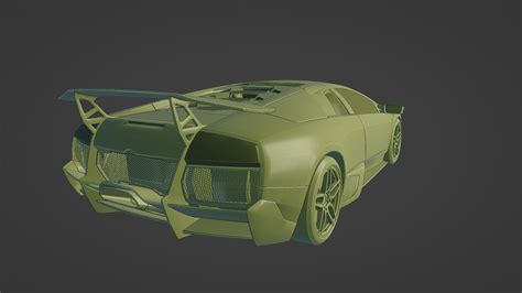 Stl File Lamborghini Murcielago Sv 🚗・3d Printer Design To Download・cults