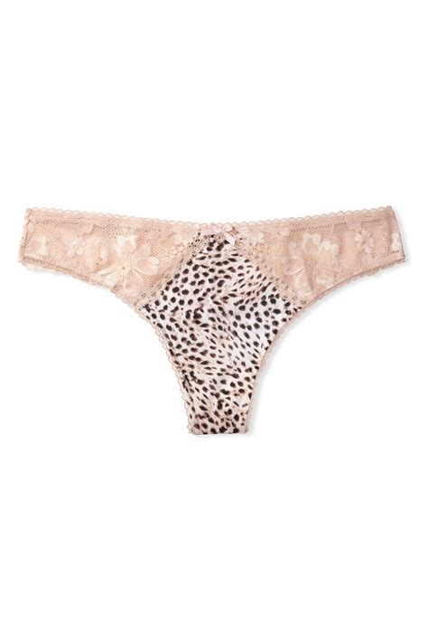 Buy Victorias Secret Smooth Lace Thong Panty From The Victorias Secret Uk Online Shop
