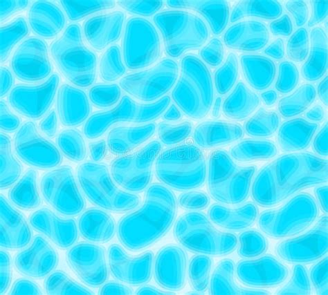 Blue Water Pool Background Texture Overhead View On Swimming Pool