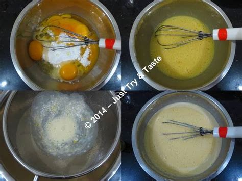 Sapu tray dgn sedikit butter, susunkan tart dalam tray dan sapukan kuning telur di atasnya. Tart Telur dengan Puff Pastry Instan | Just Try & Taste