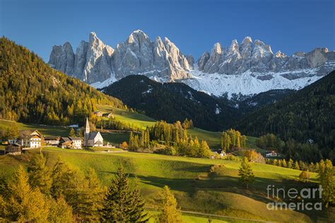 Val Di Funes Dolomites Photograph By Brian Jannsen Fine Art America