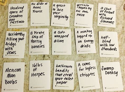Cah Blank Card Ideas Cards Against Humanity Game Diy Cards Against