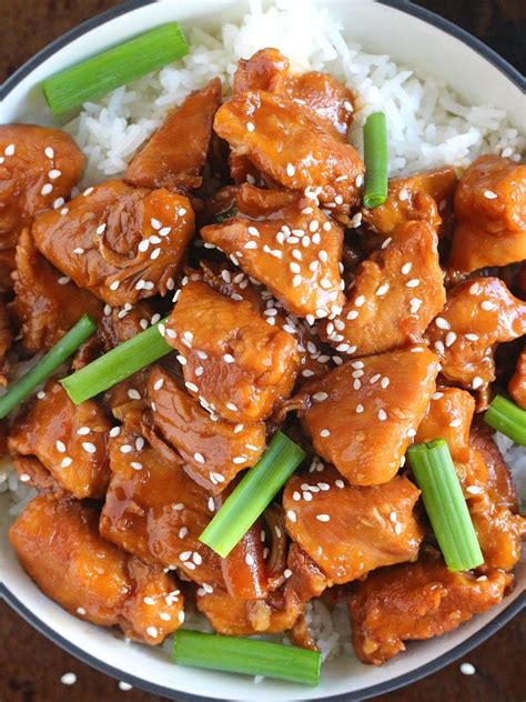 Plus chicken and rice, chicken and potatoes, and healthy instant pot chicken recipes. Instant Pot Mongolian Chicken Recipe VIDEO - Sweet and ...