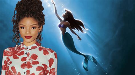 halle bailey cast as ariel in disney s live action ‘the little mermaid daily disney news
