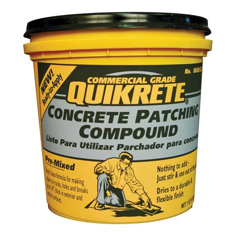 For installation in temperatures less than 40°f. Quikrete 8650-35 | Home Hardware Center
