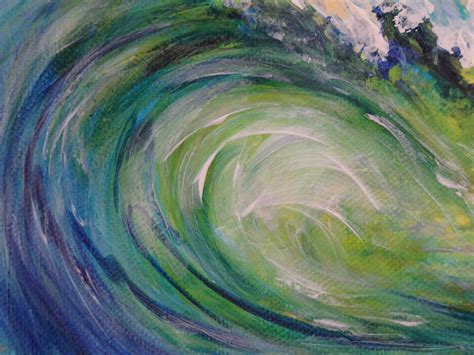 Sea Dean Paint A Masterpiece Four More Days Luminous Wave Detail