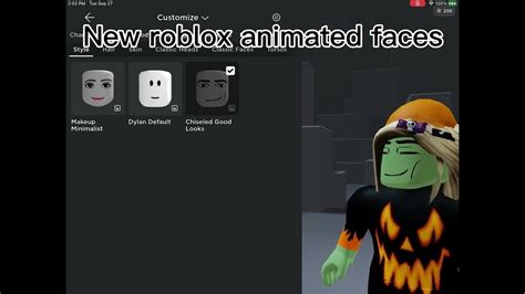 New Roblox Animated Faces Youtube