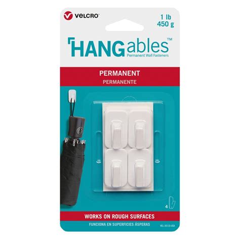 Velcro Brand Hangables Removable Or Permanent Wall Fasterners