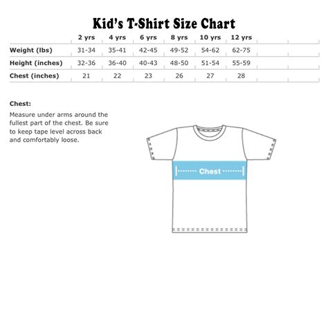 Size Chart Shirts Ridges Stitches Health Coach Yoga Clothing