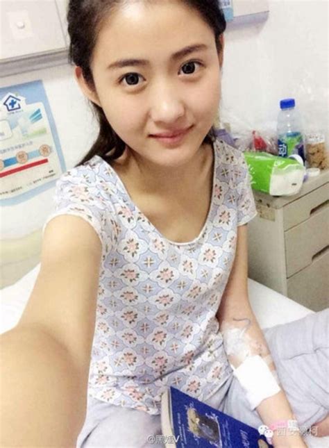 Beautiful 19 Year Old Chinese Woman Faces Up To Cancer Topnews Ansait