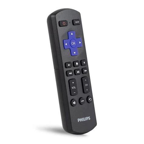 Philips Roku Replacement Universal Tv Remote Control In Black Srp6220r