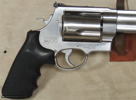Smith And Wesson Model 500 Stainless 500 Sandw Magnum Caliber Revolver Sn