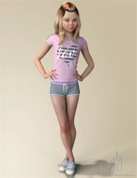 Cayley Clothing And Accessories For Genesis Female S Daz D