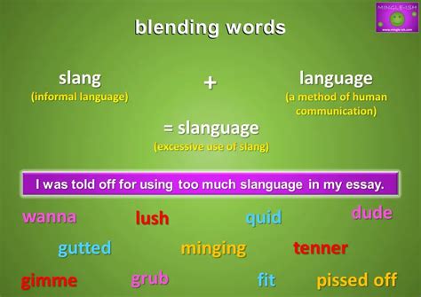 Blending Words In English Mingle Ish