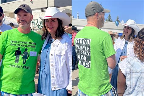 Alberta Premier Danielle Smith Straight Pride Photo Receives Blowback