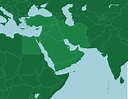 The Middle East: Countries - Map Quiz Game