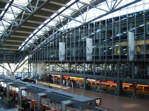 Neuer Terminal 2 Im Hamburg Airport Flughafen Hamburg Fotos Von