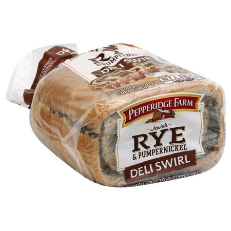 You'll lose nextday delivery if your cart contains one or more items not labeled nextday eligible. Pepperidge Farm® Deli Rye & Pump Swirl Bread (16 oz) from ...