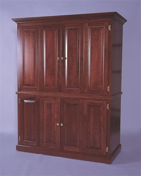 Amish Deluxe Computer Desk Armoire Computer Armoire Armoire Desk