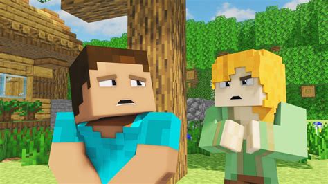 Peeing Alex And Steve Life Minecraft Animation Youtube