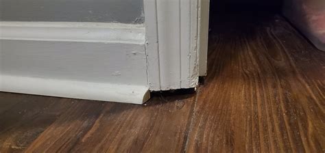 Gap Between Door Jamb And Floor
