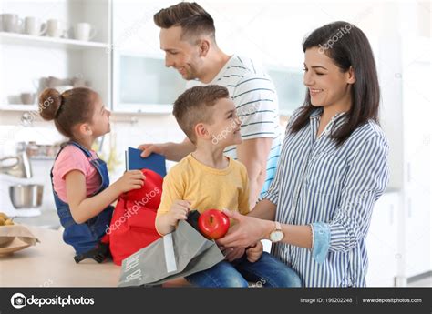 Children Helping Parents At Home