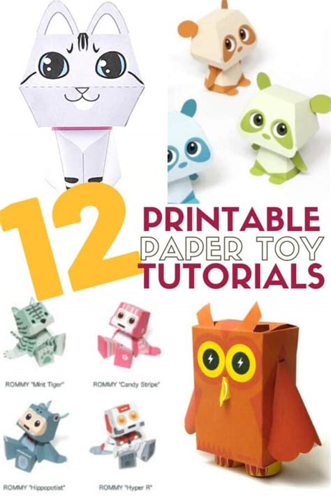 Paper Toys Printable